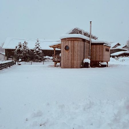 OberschneidingWohnwagon Paul - Autarkie Erleben! - Tiny House别墅 外观 照片