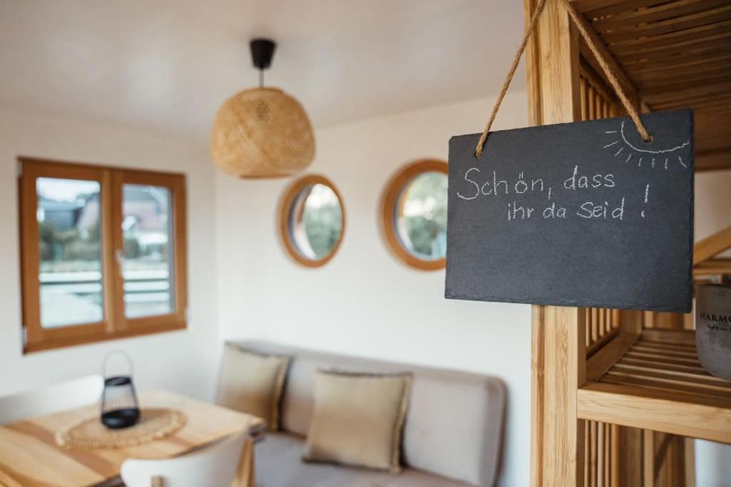 OberschneidingWohnwagon Paul - Autarkie Erleben! - Tiny House别墅 外观 照片